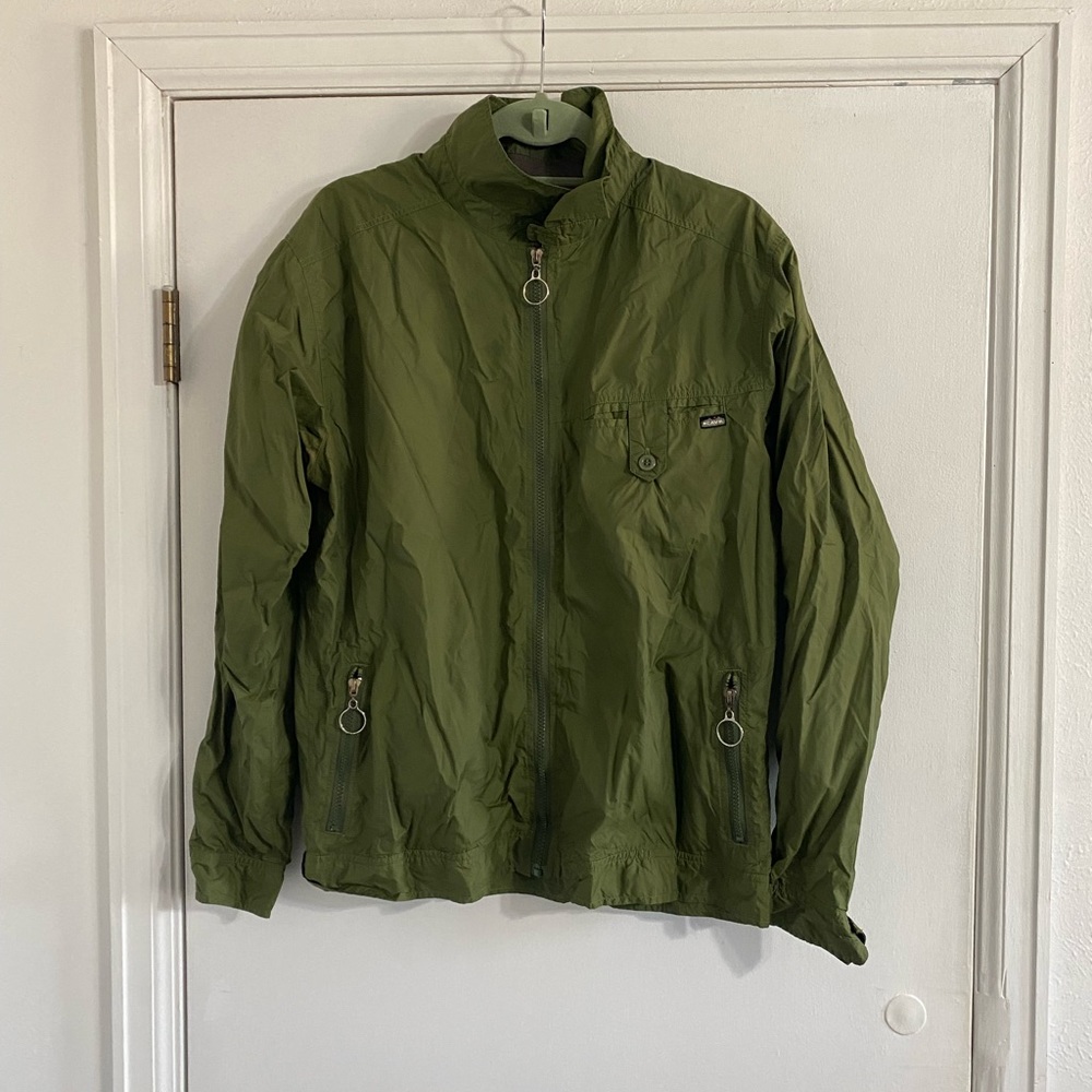 Kavu Men’s Green Windbeaker Jacket Size M